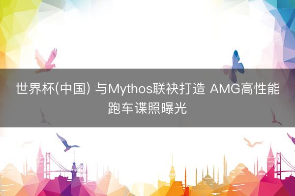 世界杯(中国) 与Mythos联袂打造 AMG高性能跑车谍照曝光