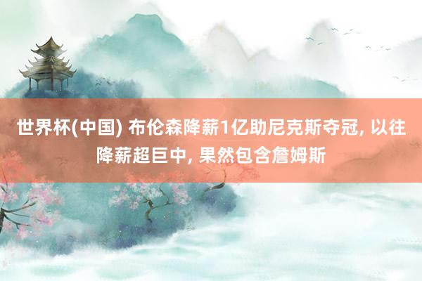 世界杯(中国) 布伦森降薪1亿助尼克斯夺冠, 以往降薪超巨中, 果然包含詹姆斯
